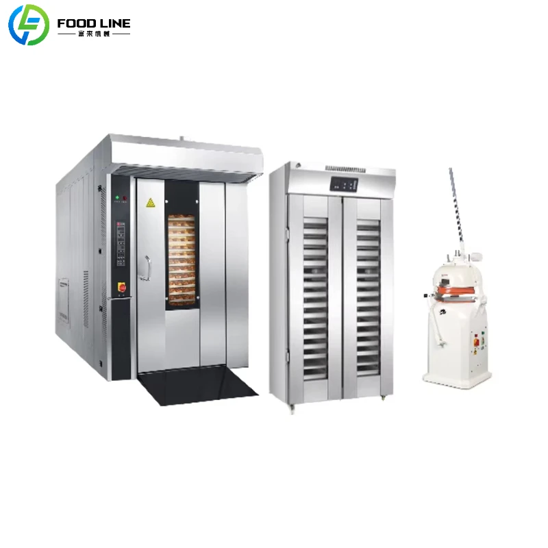 

Customized High-Automation Commercial Electric Rotary Oven Hot Air Convection Trolley Top Heating 4-8 Trays for Nuts Wheat