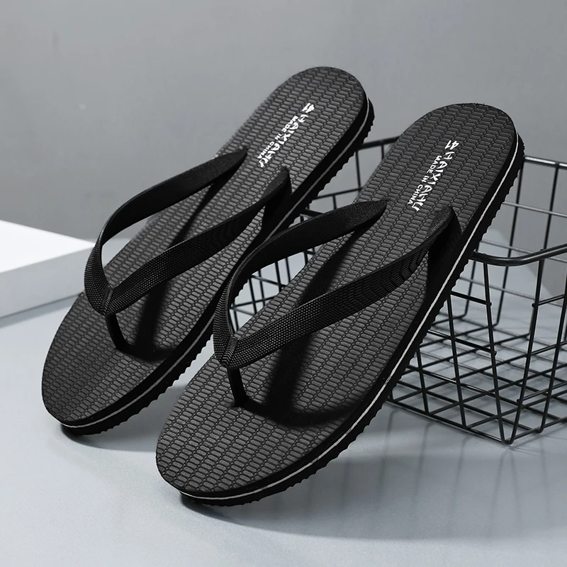 

Летние мужские шлепанцы, легкие повседневные домашние тапочки для интерьера, уличная удобная дышащая пляжная обувь, модные нескользящие сабо