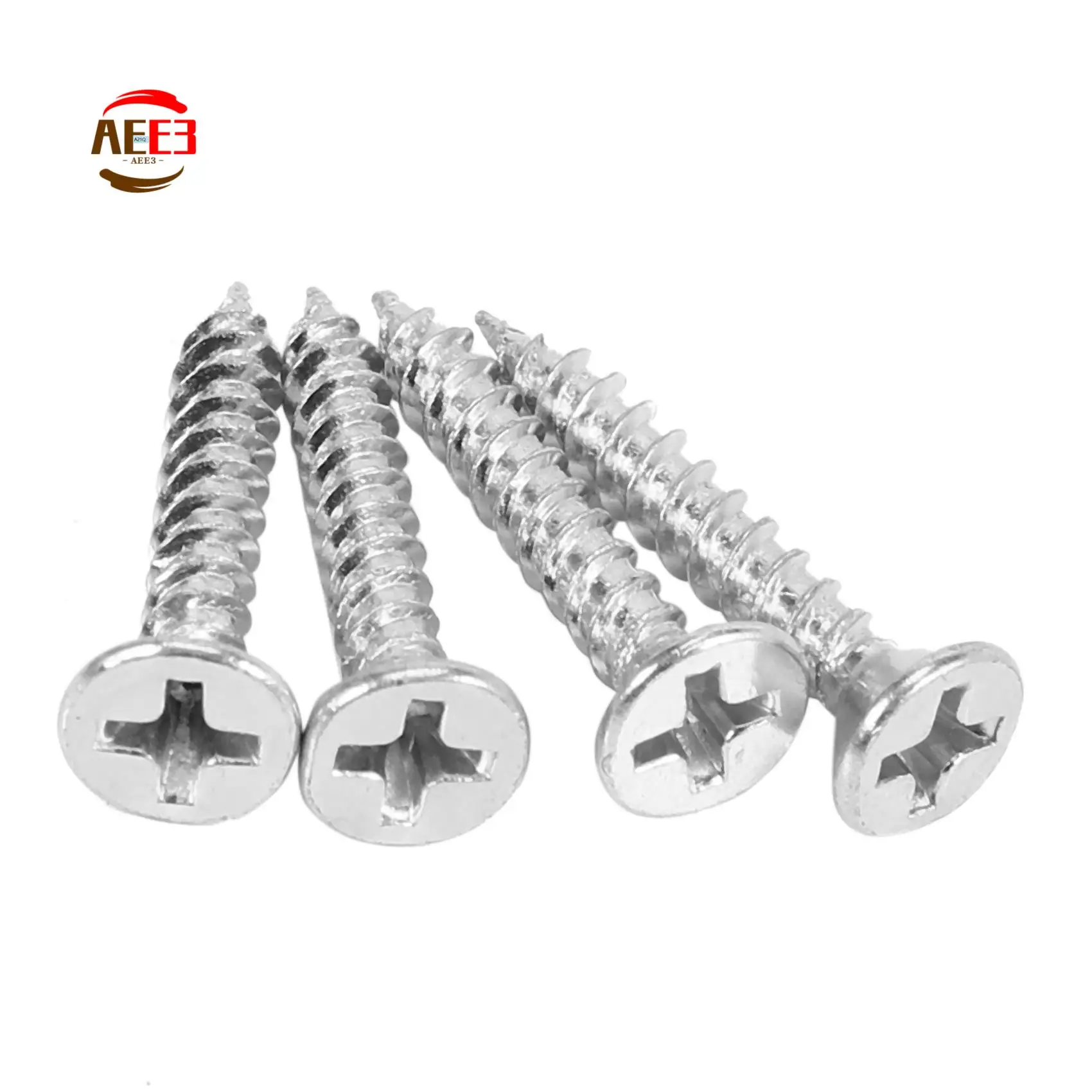 AEE3-64 Pcs 14Mm Dia Stainless Steel Decorative Mirror Screw Cap Nails