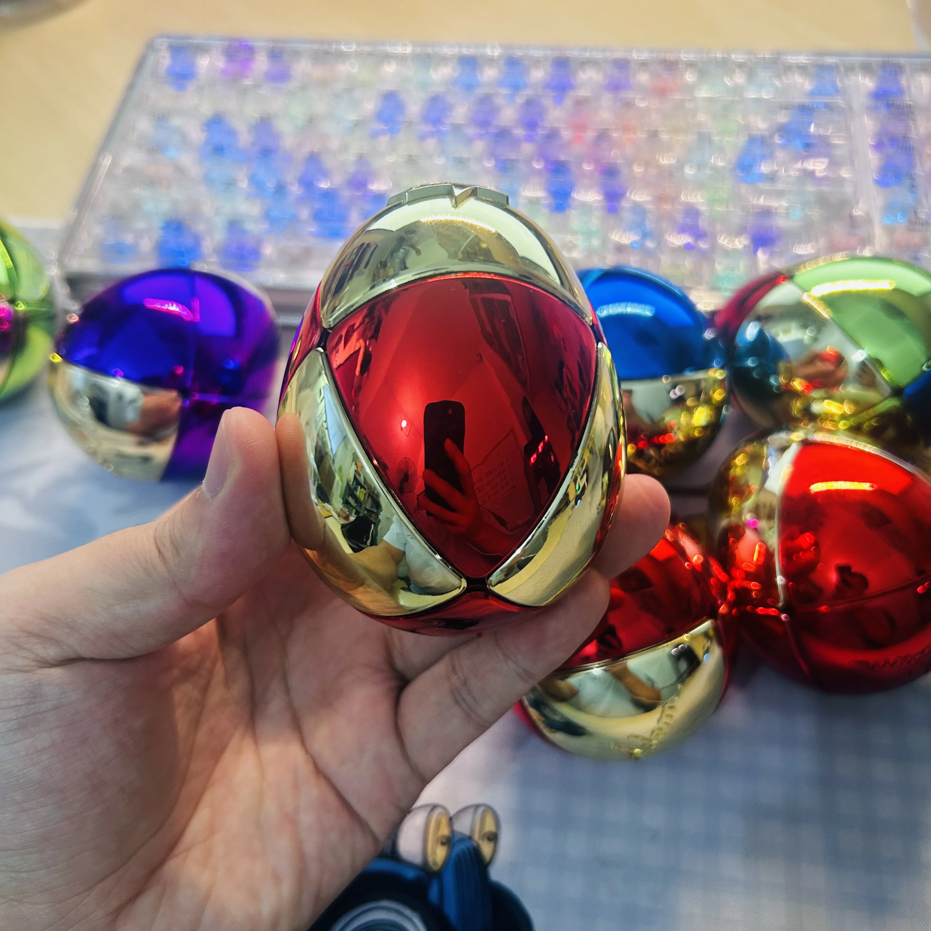 

Meffert’s Puzzle 2x2 Electroplated Egg Cube Complete Set of Collection CubesCubo Magico Puzzle Kids Toys