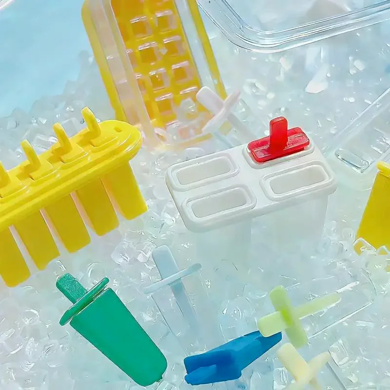 1 Set Doll Accessories 1/6 Dollhouse Miniature Food Play Decoration Mini Handle Popsicle  Box Model Toys