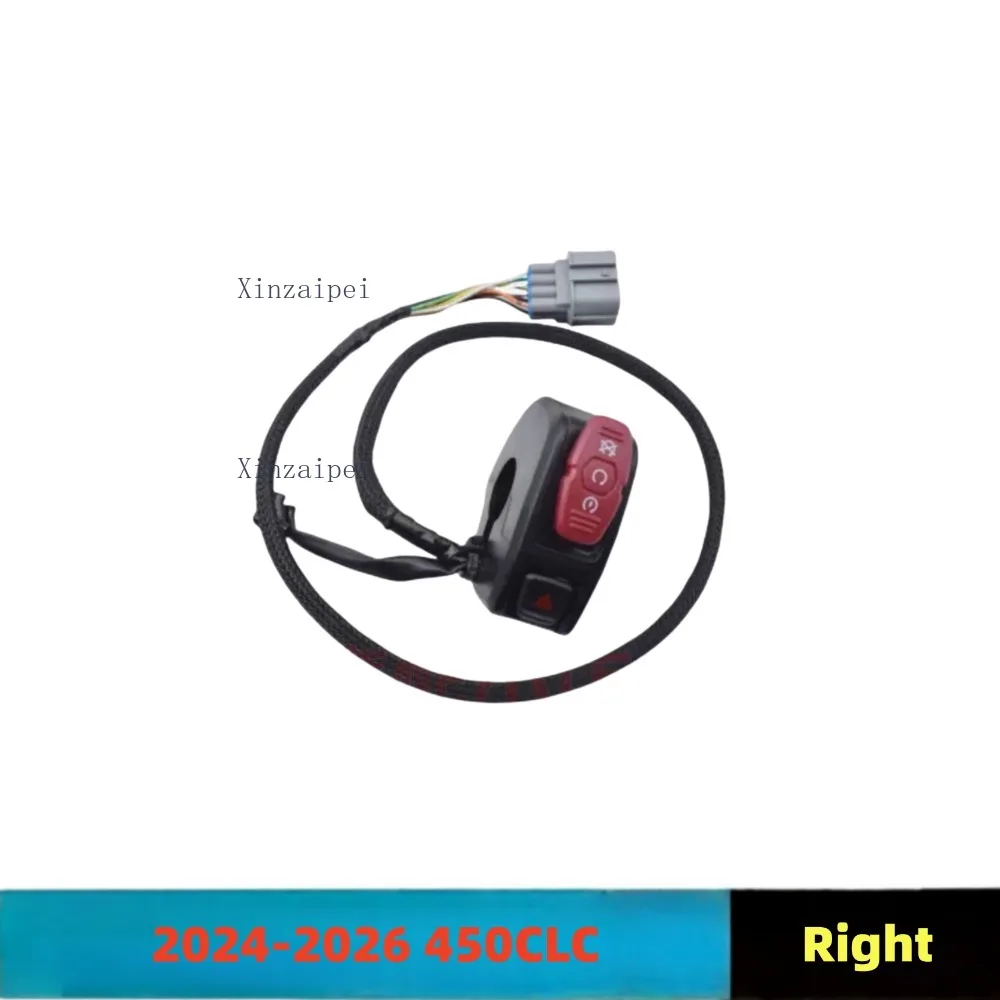 For CFMOTO 450CLC Handle Switch Assembly CF400-10 Motorcycle Accessories Igniter Handle Headlight Button Switch Moto Handlebar
