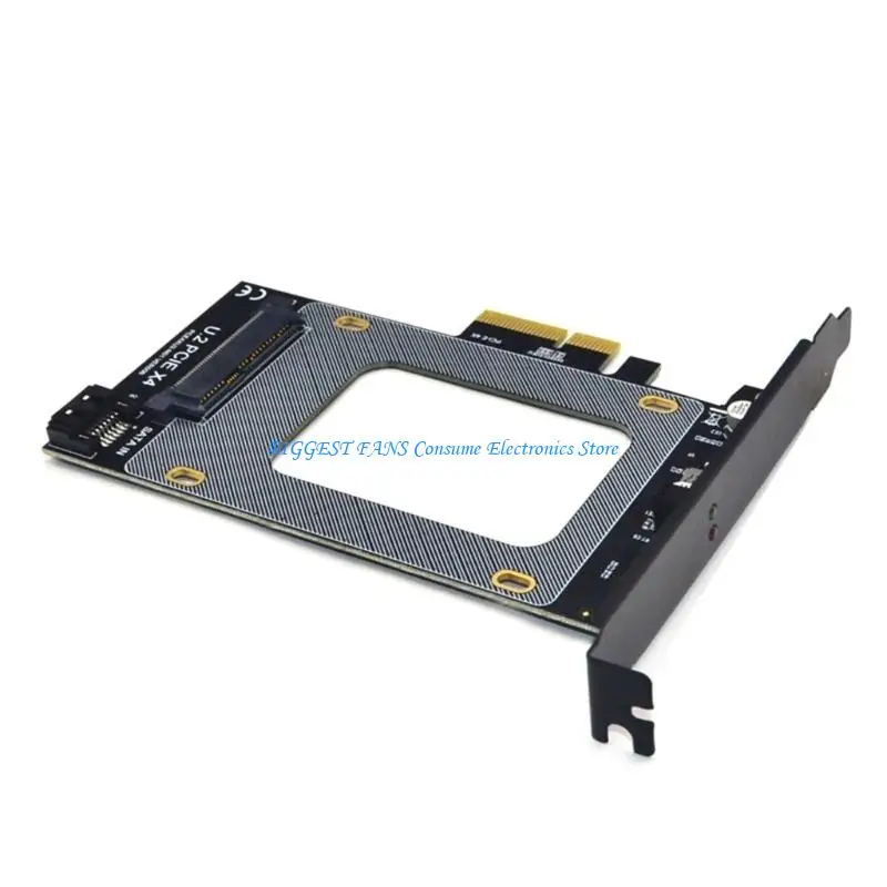 SFF-8636 to PCIE Expansion Card PCIE3.0 4X Risers Card Adapter for 2.5inch