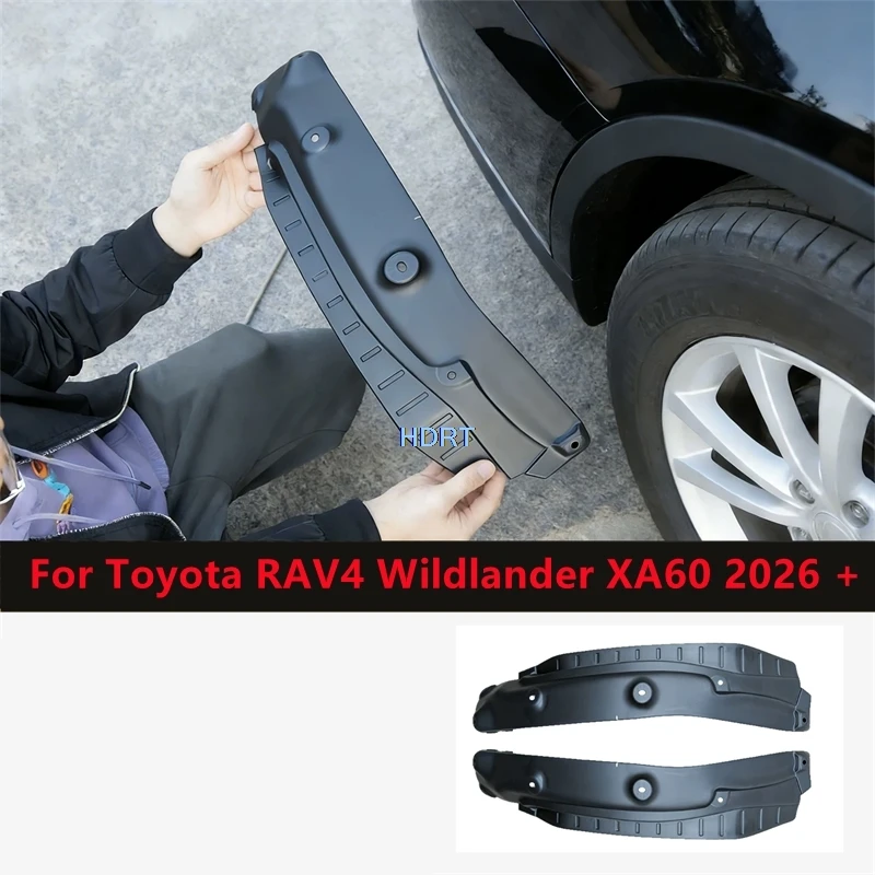 Car Styling Front Rear Wheel Tire Mud Flap Plate For Toyota RAV4 Wildlander XA60 2026 + Fender Splash Mudguard Cover Accessories