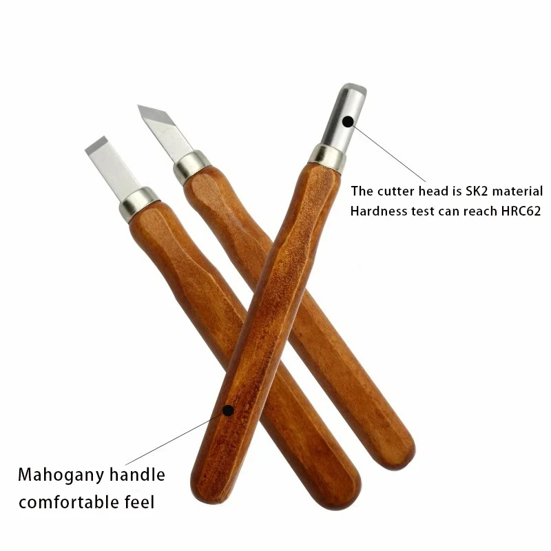 Wood Handle Wood Carving Chisels Tools Wood Carving for Woodworking Engraving Olive carving knife handmade Knife Tool set