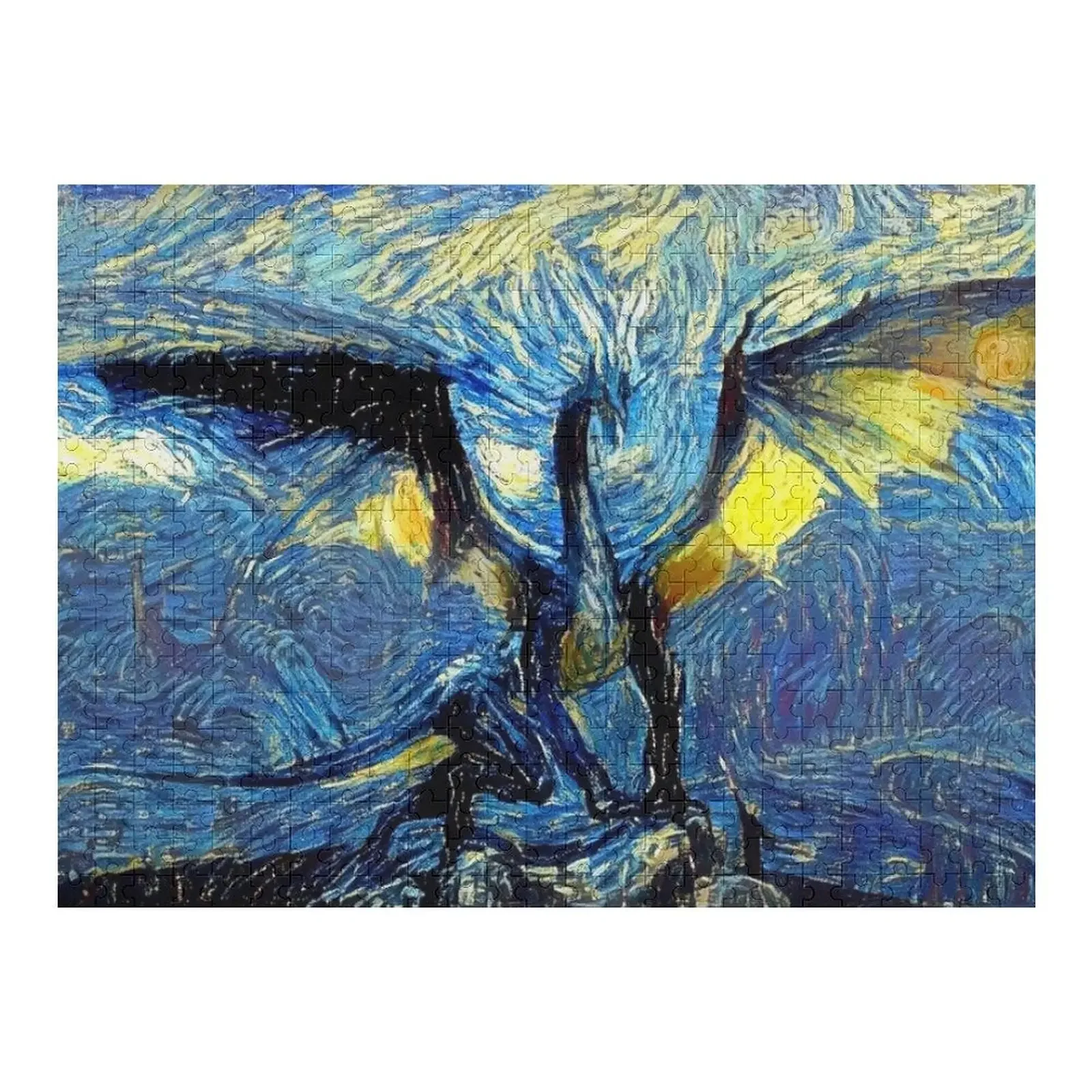 

Dragon Age Origins High Dragon Starry Night Jigsaw Puzzle Photo Custom Photo Jigsaw Custom Puzzle