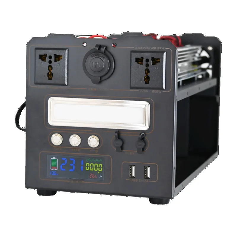 

Outdoor mobile power supply shell assembly accessories 12V24V48V to 220V inverter power supply casing chassis