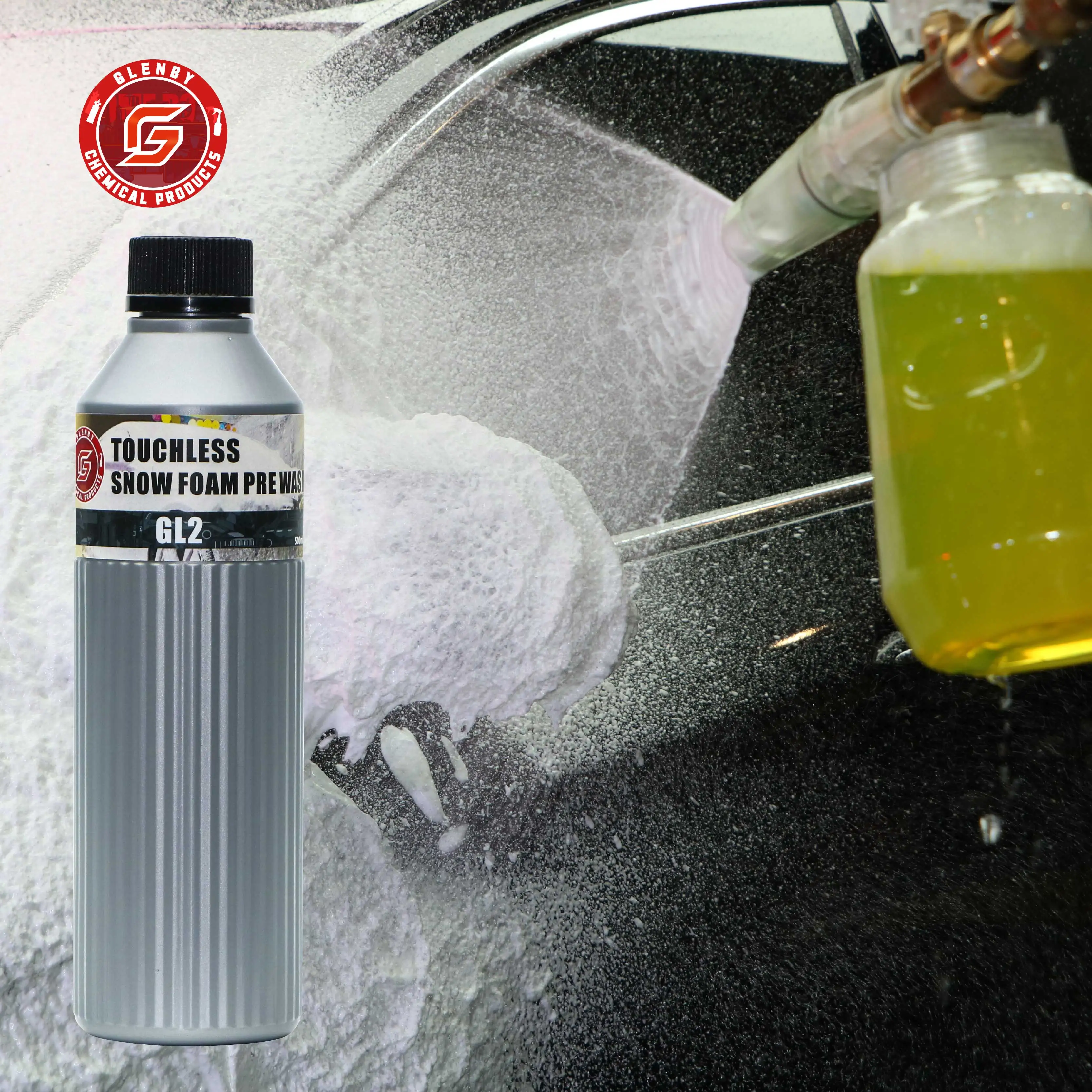 Car Wash Liquid High Foam Car Black White Car Special Cleaner Wipe-free Powerful Decontamination Car Paint Coating Car Shampoo