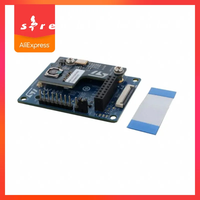 B-CAMS-OMV Camera module adapter board for STM32 includes the MB1683 camera module adapter board and the MB1379 camera module