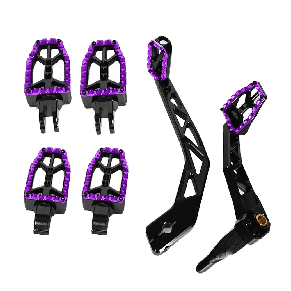 

MX Style Front Driver&Rear Passenger Footpegs&Brake Shift Lever Arm&Shift Brake Peg Anti-Skid Pedal for M8 Softail 2018 up