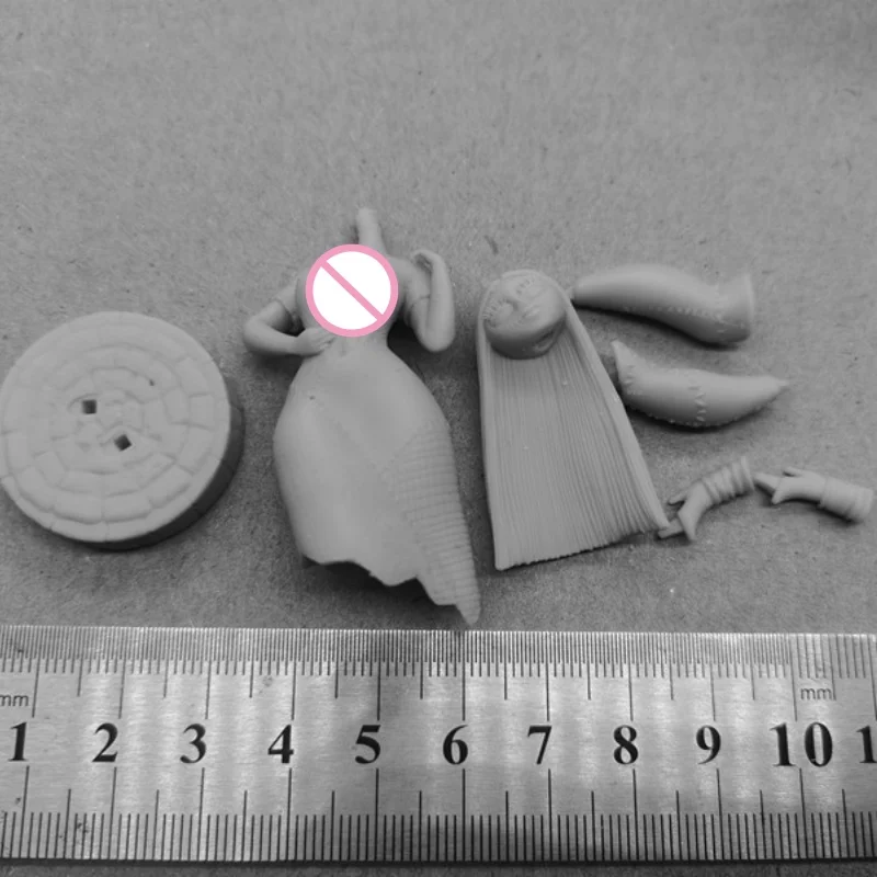 Strange Girl Full Resin Figure Model Kit 1/24 Scale Unassembled Unpainted Toys