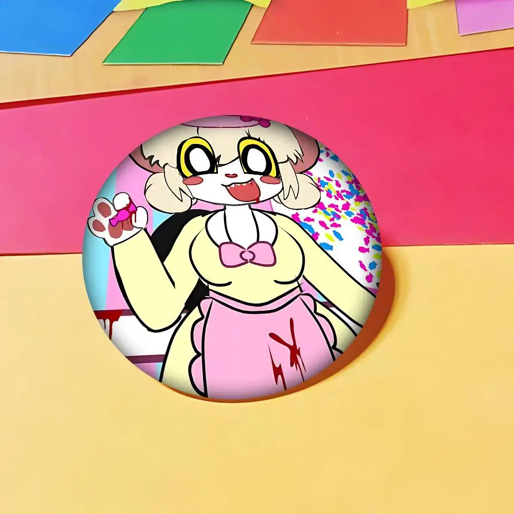 الرهيب ماوس L-LornaS أنيمي دبابيس لطيف الكرتون شارة سترة الجينز التلبيب دبوس هدية الملحقات #6