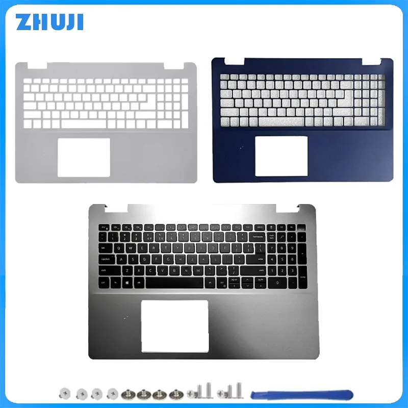 

For Inspiron 15 5593 New Laptops Palmrest Upper Cover Keyboard Replacement 07G0RN