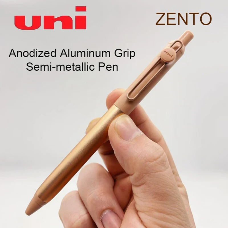 

Limited Uni Gel Rollerball Pen 0.38mm/0.5mm Semi-Metallic Barrel Low Gravity Retractable Pens Professional Stationery Japan Made