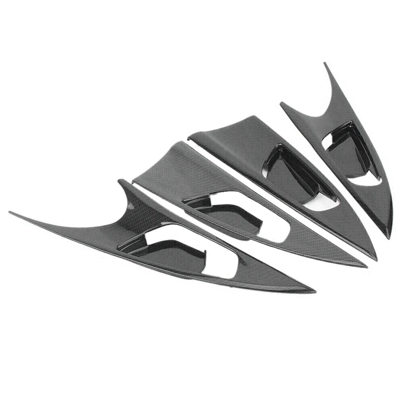 

Накладка на внутреннюю дверную ручку из углеродного волокна, накладка на панель для Civic 10th 2016-2021 Sedan