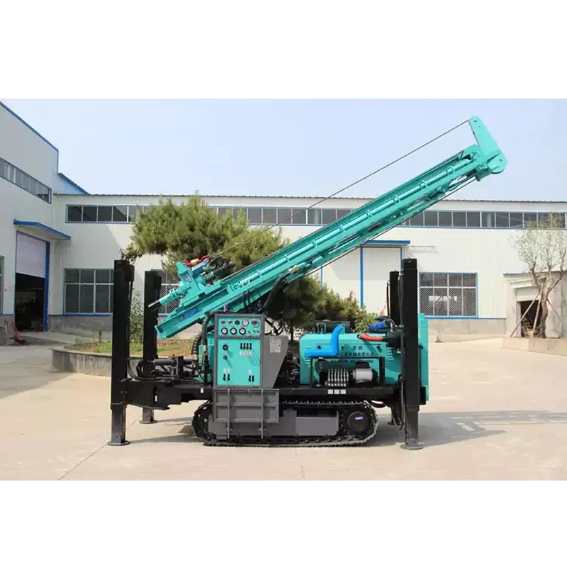 Fabricante pneumático de máquina de perfuração de poços de água profunda Equipamento de perfuração diesel totalmente hidráulico DTH