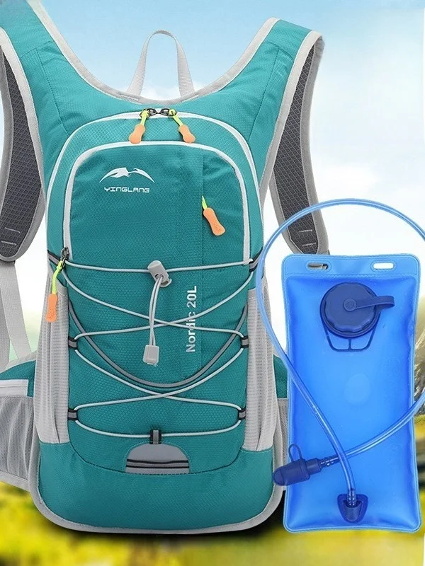 アウトドアサイクリングウォーターバッグバックパック登山スポーツバッグランニングオフロードマラソン軽量防水ハイキングバッグ