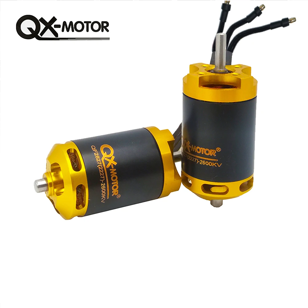 QX-MOTOR nowy QF2827 3500KV bezszczotkowy silnik dla QX-MOTOR FMS 70mm EDF