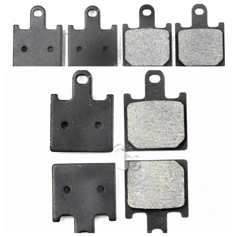Jeu de plaquettes de frein avant ou arrière pour moto, adaptés à Kawasaki Ninja ZX14R ZR1400 Concours 14 ZZR1400 GTR1400 2007 - 2009 2008