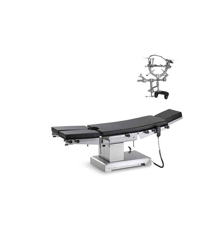 Stainless Steel 304 Electric 550mm Heigh Operating Table Surgical Equiment