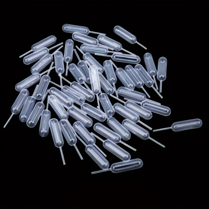 400pcs 1.35oz Disposable Plastic Transfer Pipettes - Precision Squeeze Droppers for Cake Decorating, Chocolate Strawberries