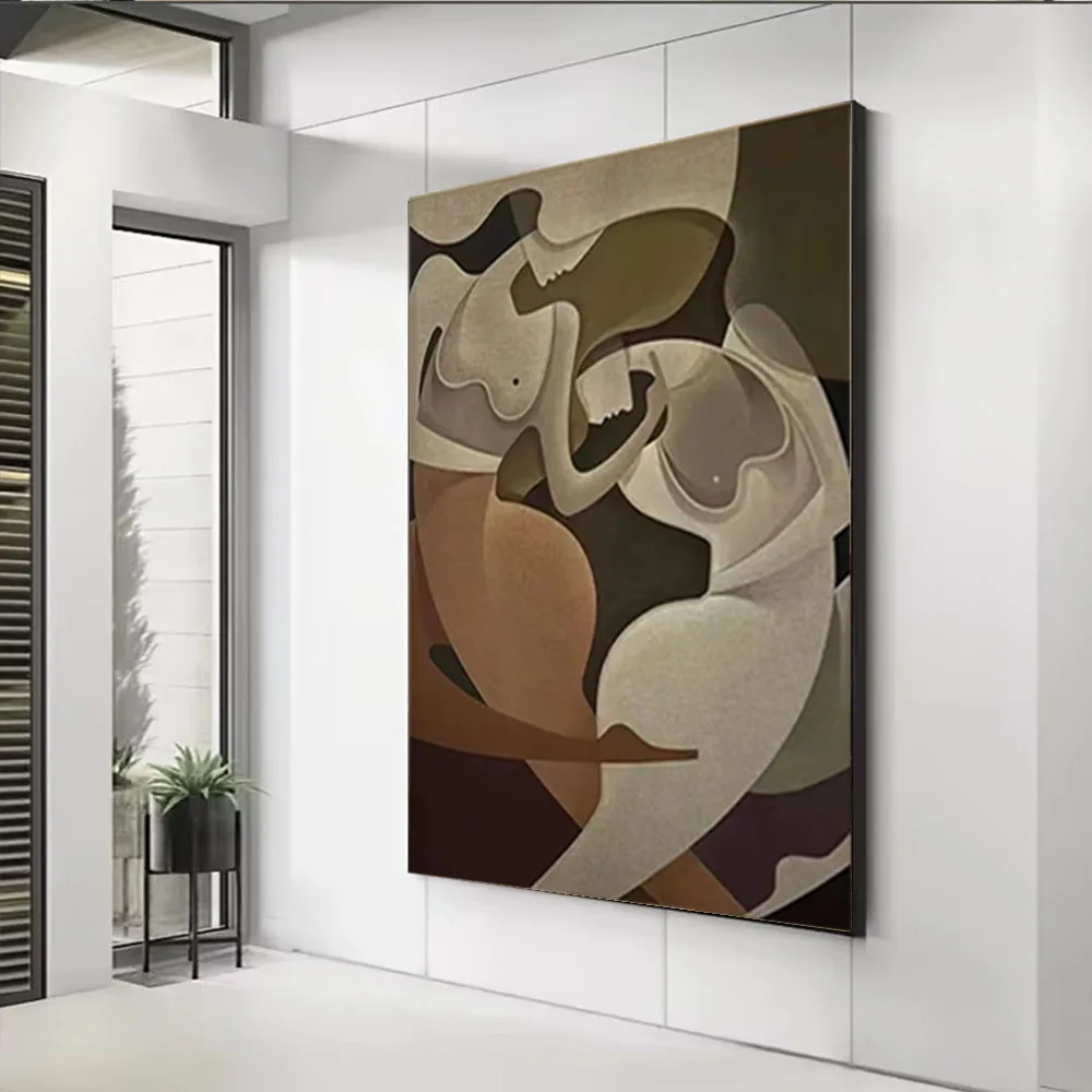 

Human Sketching Patterns 100% Handmade Abstract Oil Painting On Canvas Mural For Home Living Room Decor Art Wall Cuadros Artwork