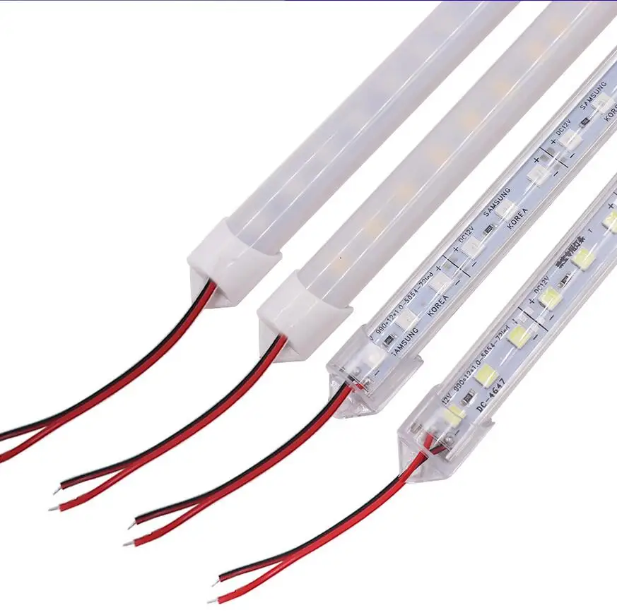 LED Bar Strip Light 12V SMD5054 36LEDs 50CM LED Rigid Strips Hard ligting non Waterproof Tube lights