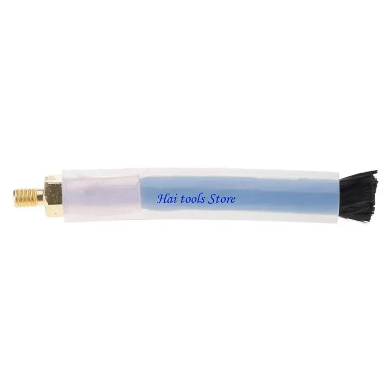 X37E 6mm/8mm/10mm Copper Head Weld Brushes Polishing Machine Welding Accessories For Weld Seam Bead Joint Cleaning