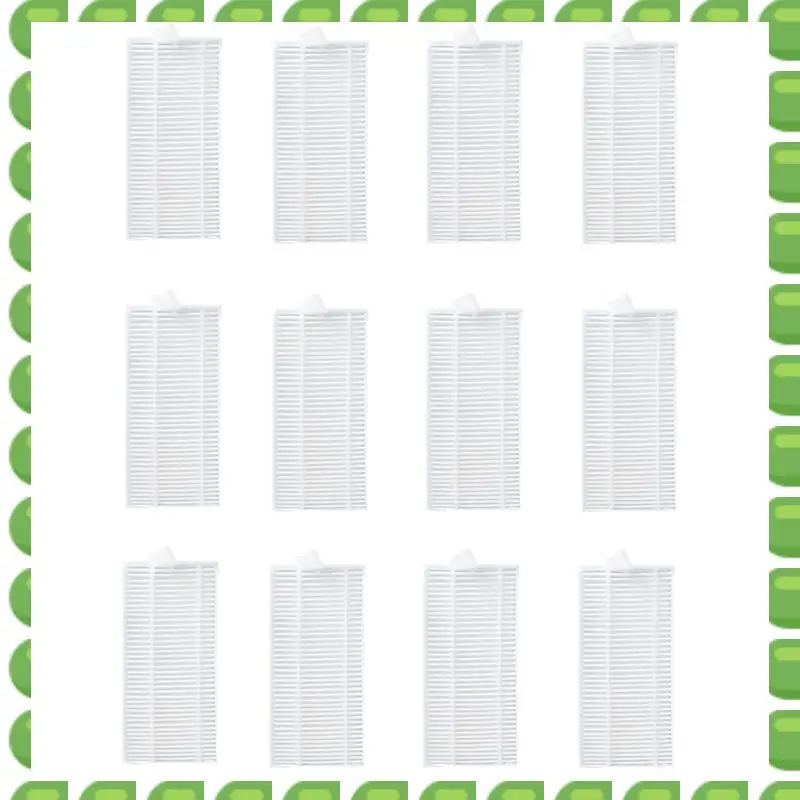 

A04V 12 PCS Essential Filter Pack For ROPVACNIC S1 / A1, Tipdiy G90, Betboyles V75S, VIPSUN Z1 Replacement Vacuum Parts