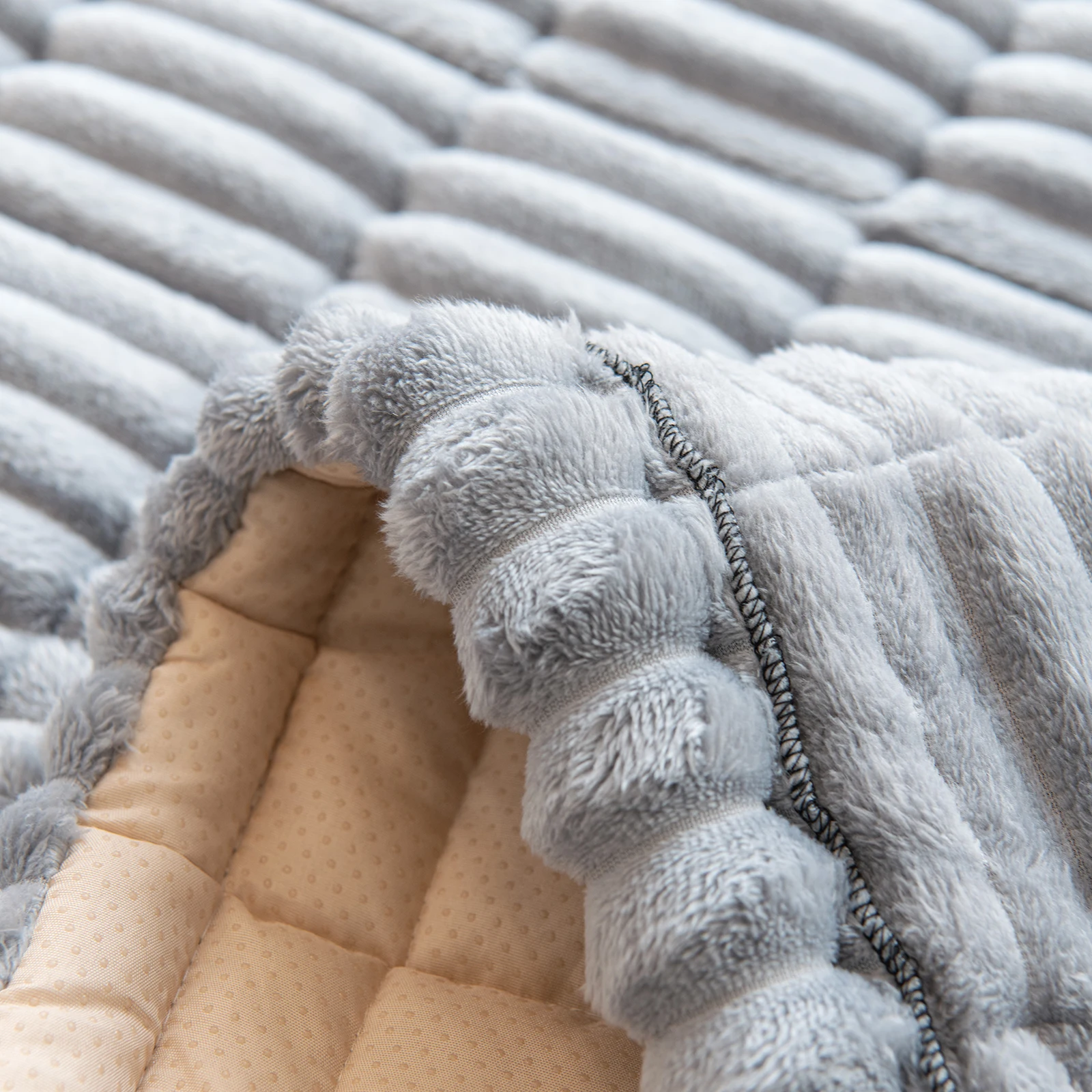 Verdicken Plüsch Sofa Schon bezug universelle rutsch feste super weiche Sofa Handtuch Winter Cord Couch Kissen für Wohnzimmer modernes Zuhause