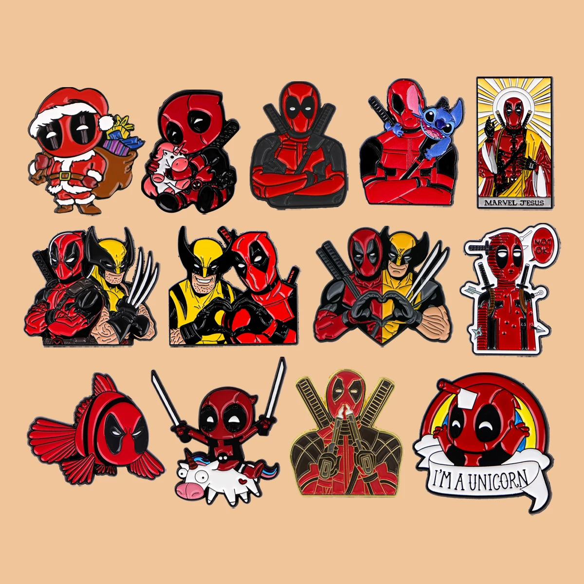 Get Your Hands on These Cool Movie Figures Enamel Pins for Just .41!
