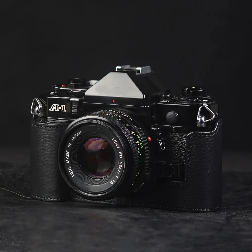 

Чехол для Canon A1, получехол ручной работы из натуральной кожи, защитный чехол для камеры F1/AE-1 AE1, аксессуары для фотосъемки