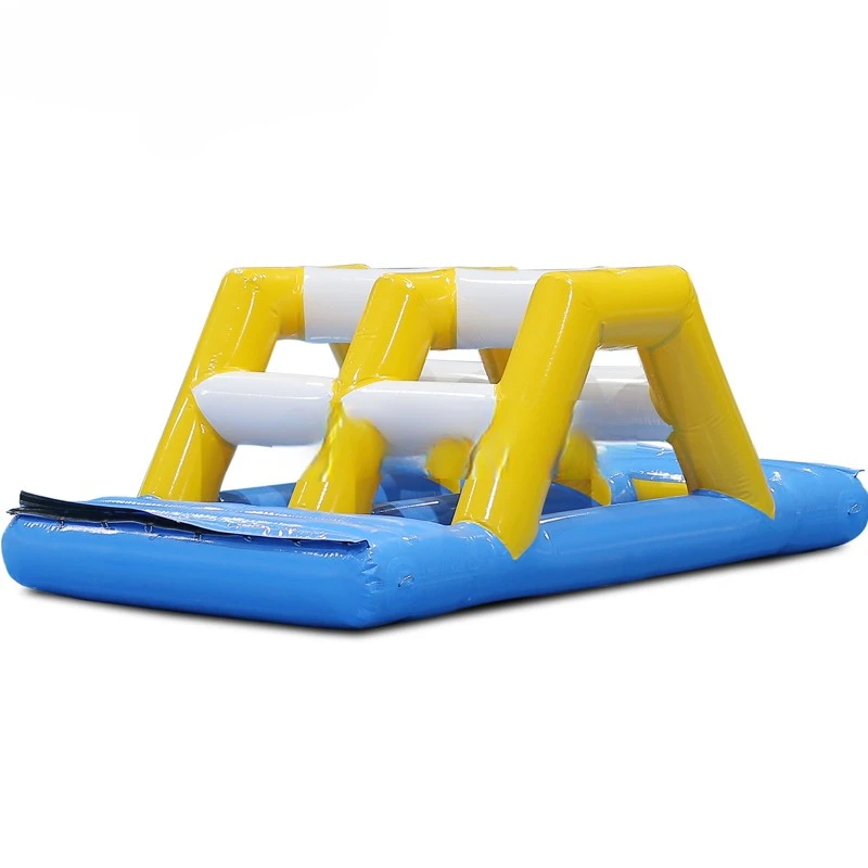 

Games For Pool Inflatable Floating Water Party, Pvc Inflatable Bridge Obstacle Course For Swimming Pools