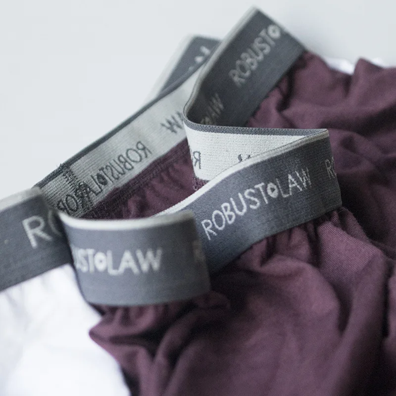 ملابس داخلية رجالية طويلة بزاوية مسطحة ، بلون ثابت ، ناعمة ، رقيقة ، مريحة ، تصميم ممدود مع منفذ للبول