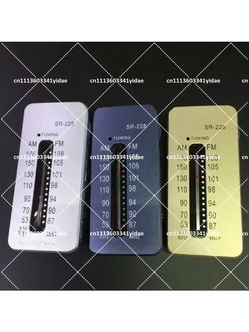 Mini Dual-Band Portable Radio with FM/AM Tuning and Headphone Jack for Clear Audio Reception