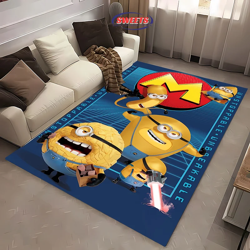 new-arrival-cute-minion-large-area-carpet-for-living-room-cartoon-children's-bedroom-sofa-doormat-floor-rug-anti-slip-decor-mat