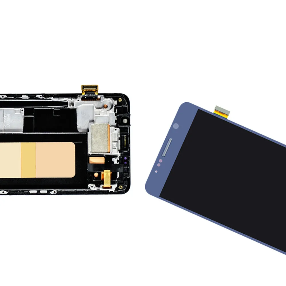 Super AMOLED LCD For Samsung Galaxy Note 5 N920 N920A Display Touch Screen Assembly With Frame Digitizer Replacement Parts Test