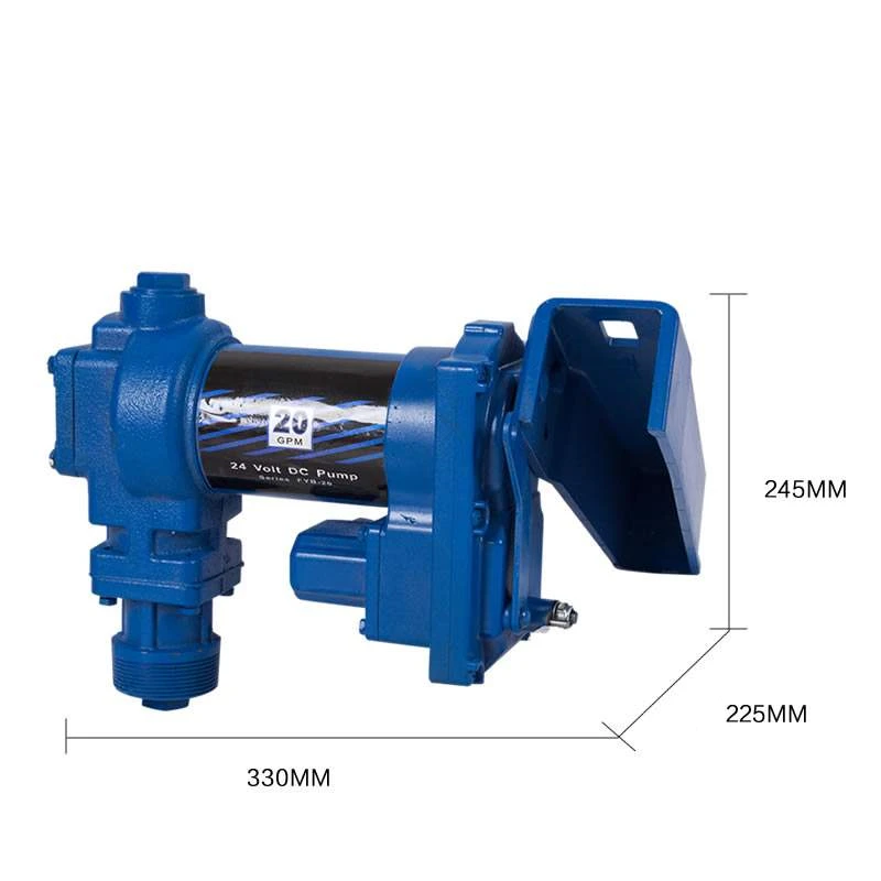 Auto-escorvante gasolina bomba de combustível, transferência querosene extrator, bomba dispensadora, 12V, 20GPM