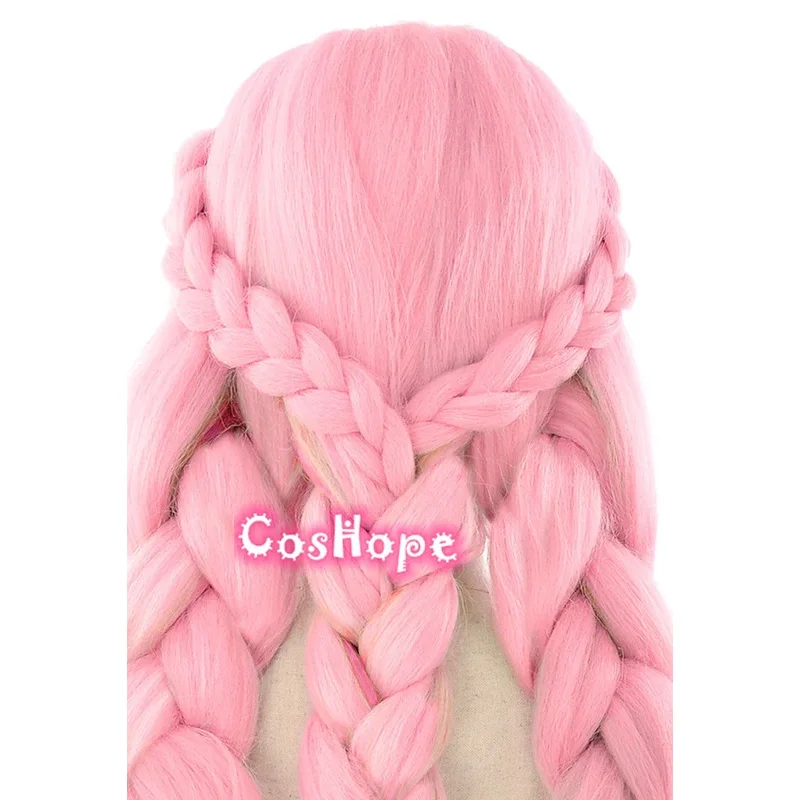 Мицури Канродзи 2021, розовый, зеленый, косплей, аниме, парики, термостойкий синтетический парик