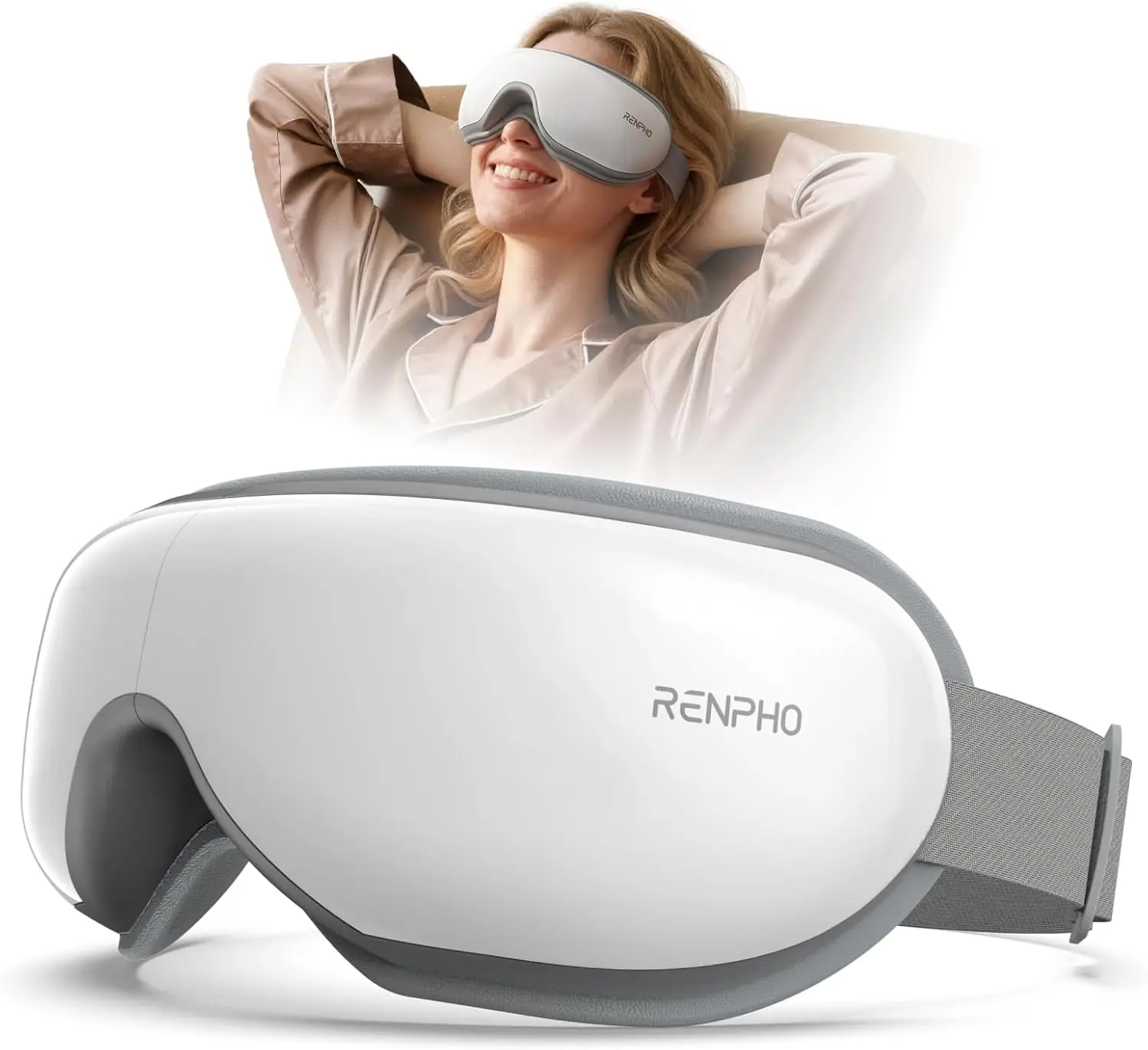 

Eye Massager with Heat for Migraine Relief, Sleep Mask for Dry Eyes, FSA HSA Eligible, Birthday Gift for Men Women Mom Husband, Eyeris 1