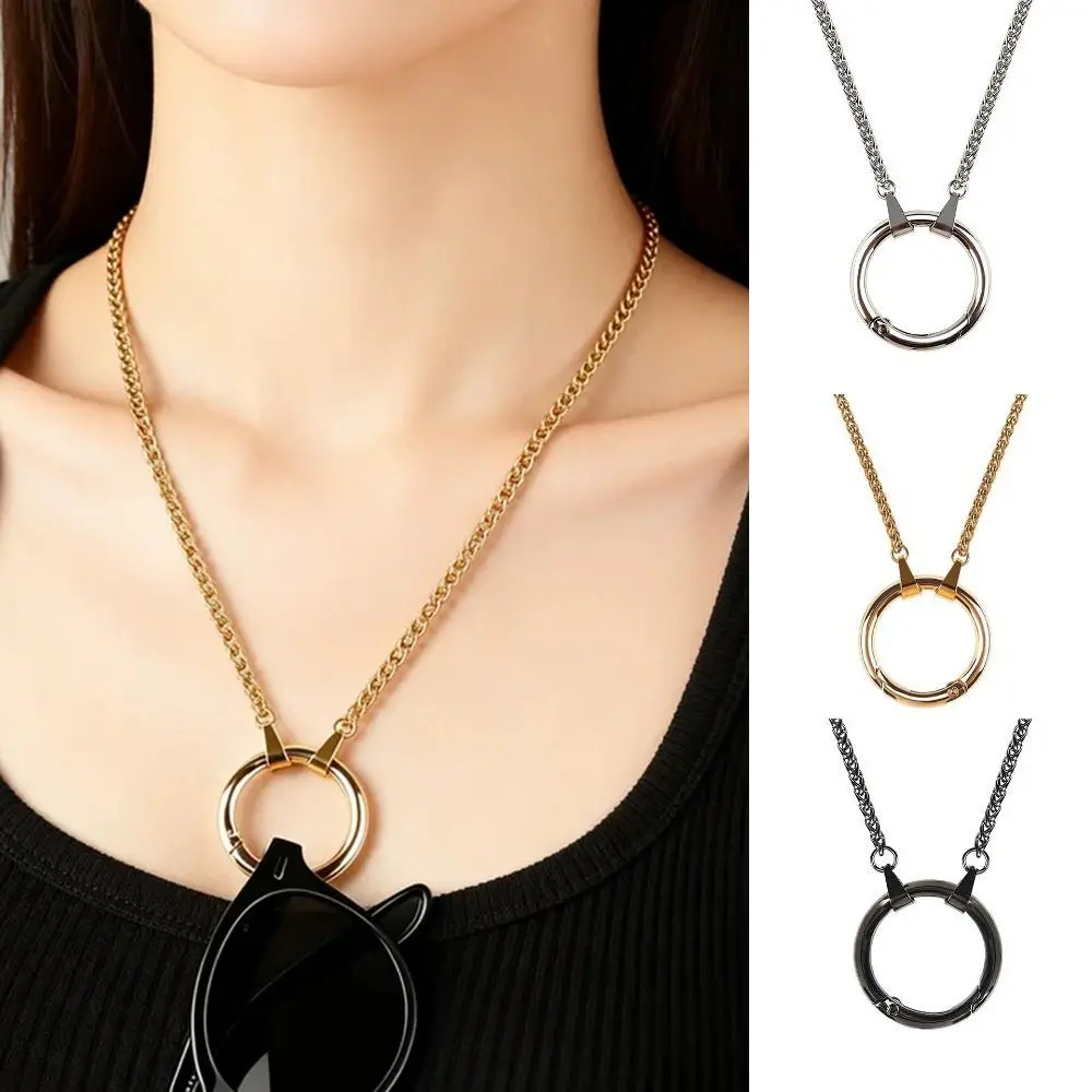 

Anti-Lost Eyeglass Holder Necklace Fashion Chain Loop Glasses Holder Strap Chain Trendy Simple Eyeglass Chain Holder