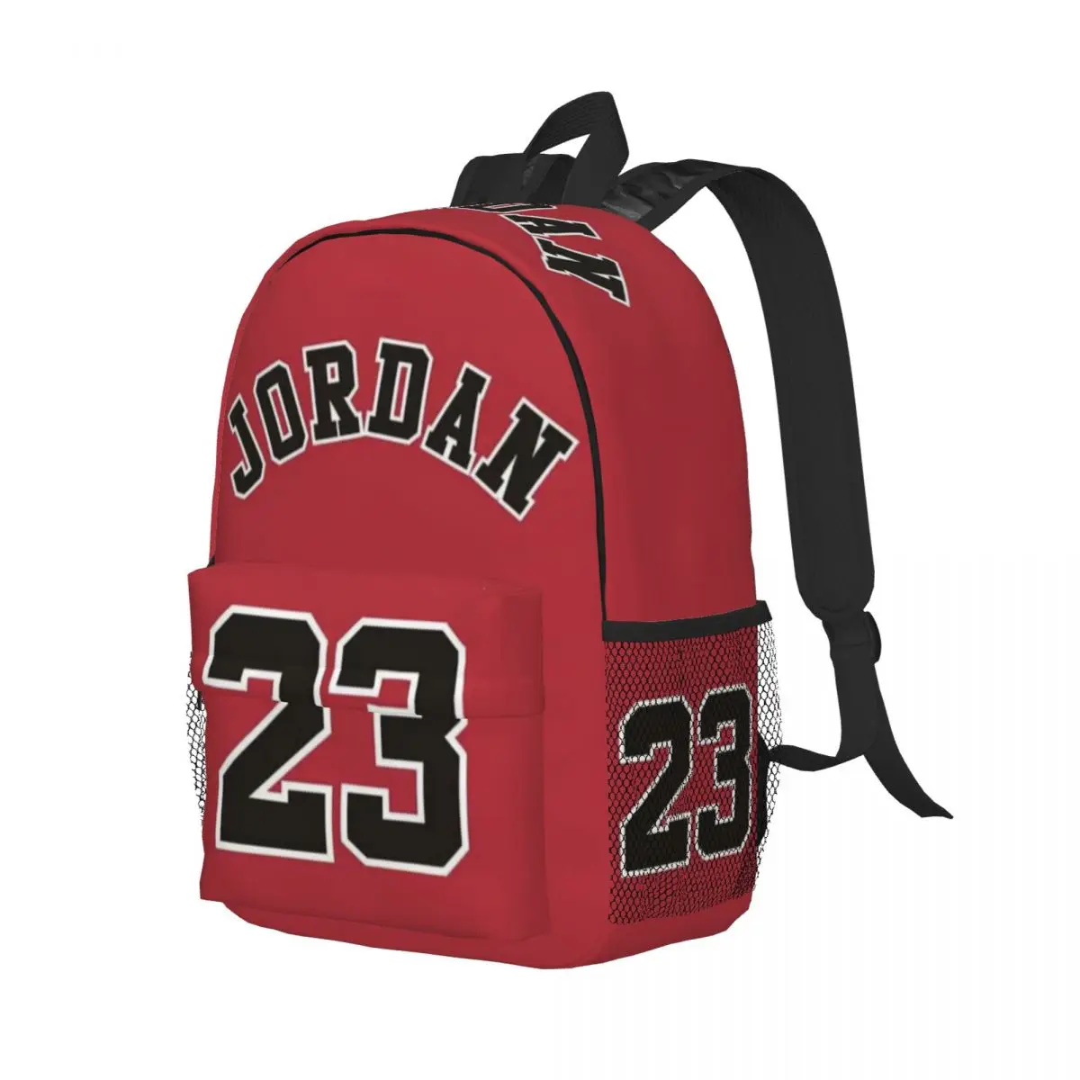 MJ Michael Jordan 23 Printed Lightweight Casual Schoolbag For School, Outdoor, Shopping, Office 15inch