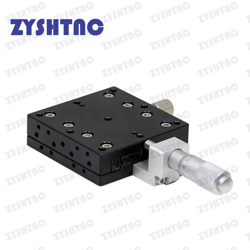 Imagem -02 - Estágio de Deslocamento Manual do Eixo x Ajuste Fino Óptico Mesa Deslizante Lx30 40 50 60 70 80 90 100 125 Lgx40 60-l r c