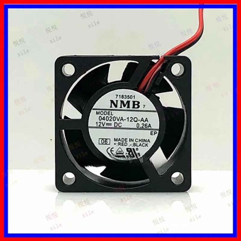 

L L FOR NMB 04020VA-12Q-AA DC12V 0.26A 4020 4CM Cooling Fan