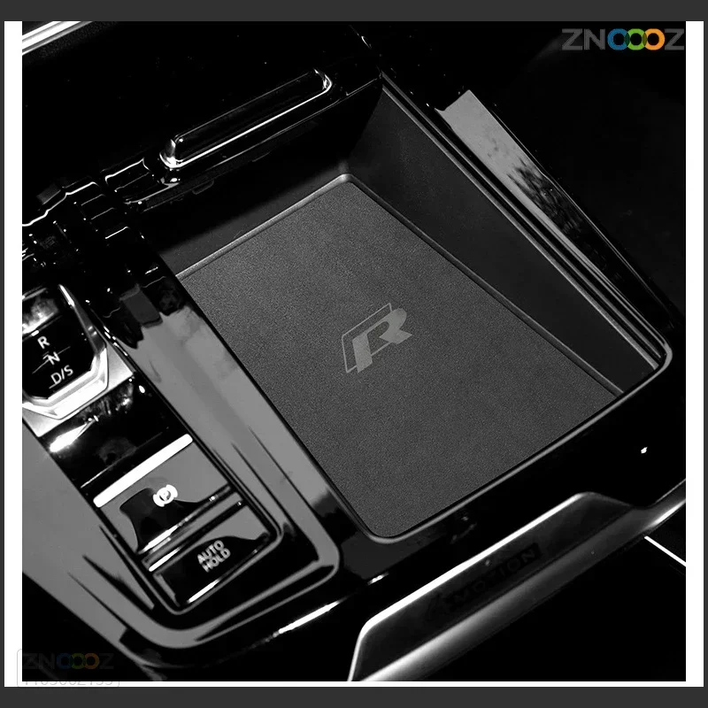 Car Door Slot Anti-Slip Pad Water Cup Coaster Central Control Storage Mat Interior DecorationAccessories For Volkswagen TALAGON