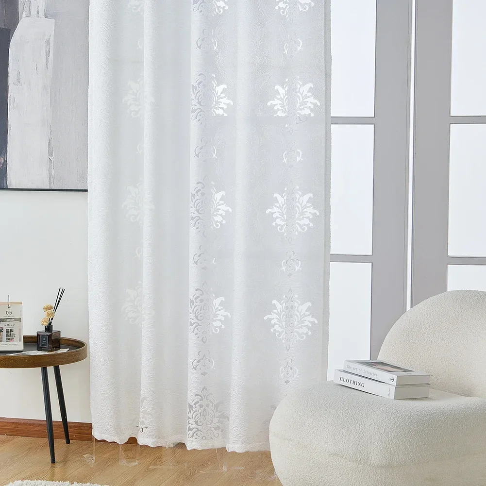 

1PC Nuan Series Window Tulle Curtains for Living Room Drapes