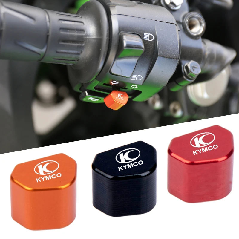 For KYMCO Xciting 250 300 400 AK550 CT250 CT300 S400 DOWNTOWN Mototcycle Switch Button Turn Signal Switch Key Cap