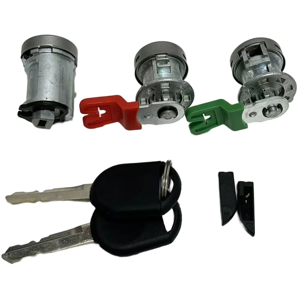 

As Shown Cylinder With Keys Automotive Lock Cylinder Direct Replacement Part Non-Universal Fitment OE Number 924-717