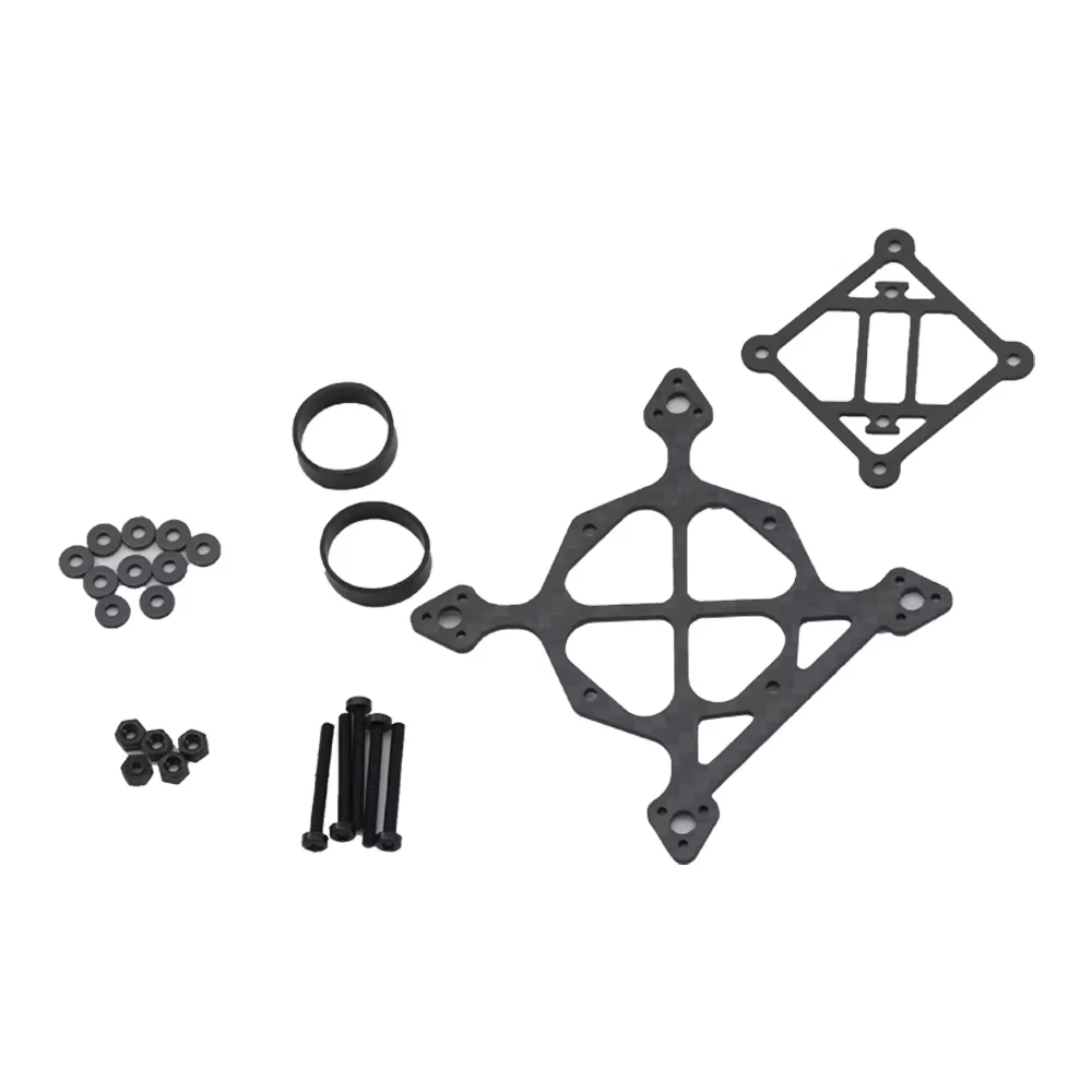 65mm 75mm 85mm 95mm Radstand 3K Carbonfaser-Bodenplatten-Rahmenkit 3-8g Toothpick Whoop Mini RC Drohne FPV Racing Quadcopter – Detail 3