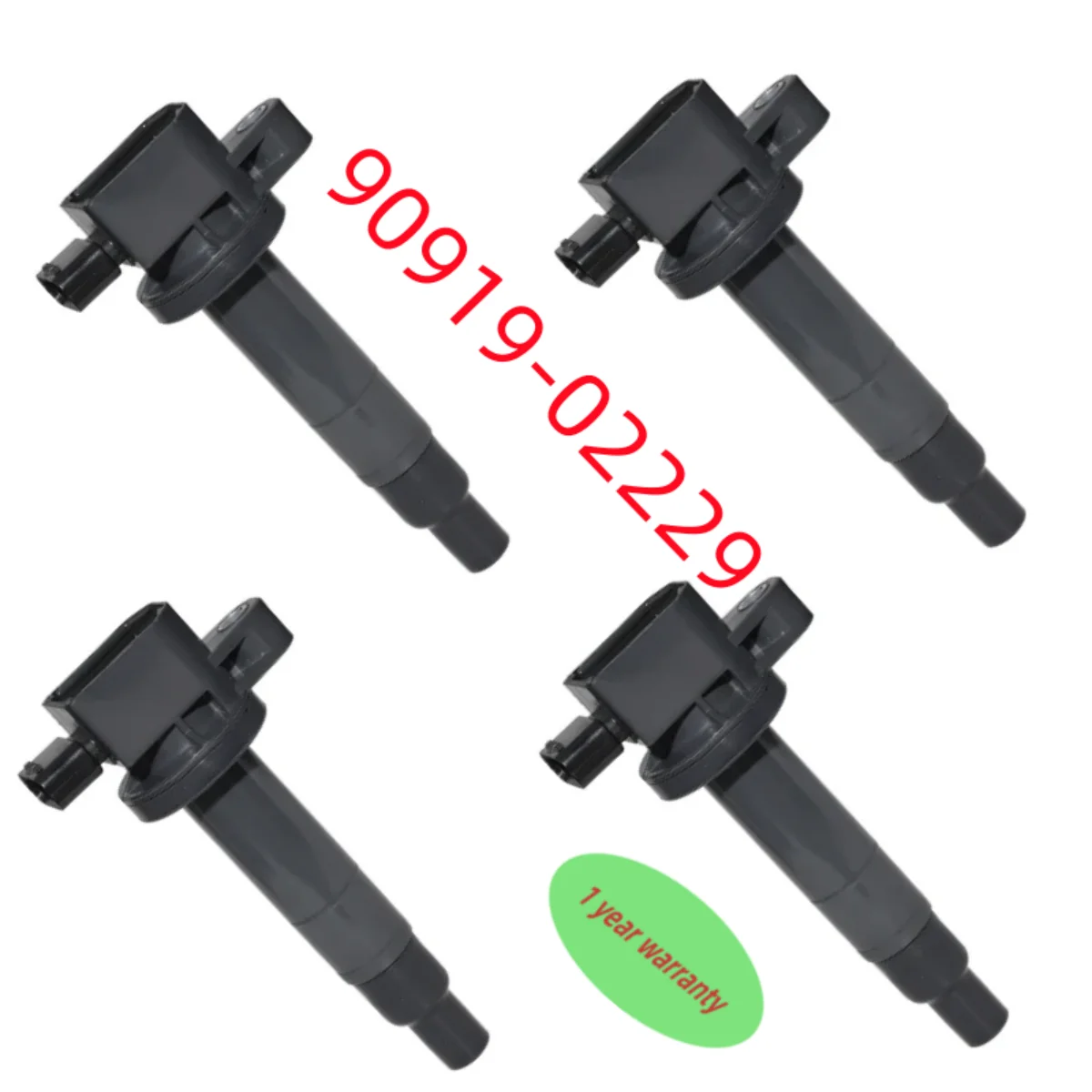 4x high quality 90919-02229 Ignition coils FOR TOYOTA- YARIS VITZ ECHO VERSO PROBOX FOR SUCCEED PRIUS 1.0L 1.3L 1.5L 90919-02240